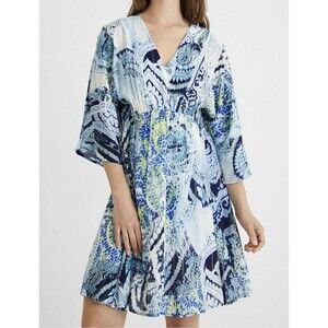 NWOT Desigual Nantes Floaty Kimono Summer Dress S